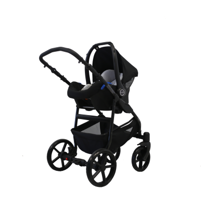 Carro de bebé MATA chasis Negro – Kunert - Carros de bebé y