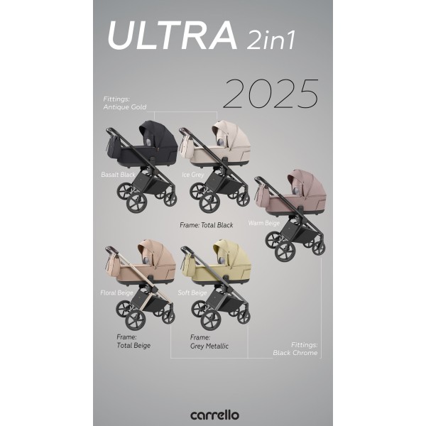 Cochecito Ultra 2 piezas 6527 - Carrello